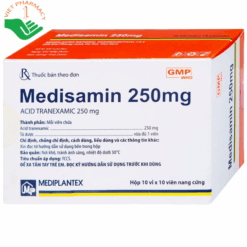 Thuốc Medisamin 250mg Mediplantex điều trị tình trạng chảy máu