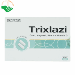 Thuốc Trixlazi DaviPharm bổ sung canxi, magnesi, kẽm và Vitamin D3