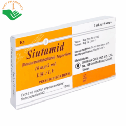 Thuốc chống nôn Siutamid Injection 10mg2ml Siu Guan Chem