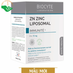 Viên uống Zn Zinc Liposomal bổ sung kẽm cho cơ thể, nâng cao sức đề kháng