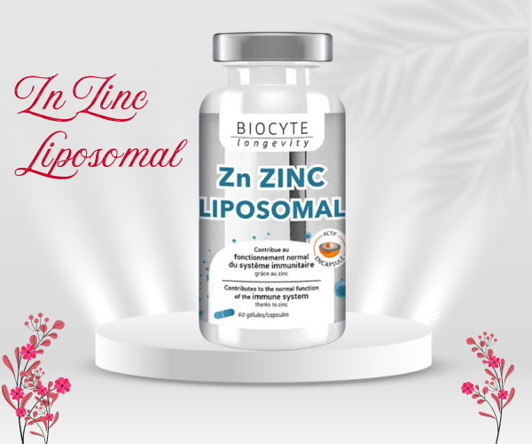 Viên uống Zn Zinc Liposomal bổ sung kẽm cho cơ thể, nâng cao sức đề kháng (Hộp 60 viên)