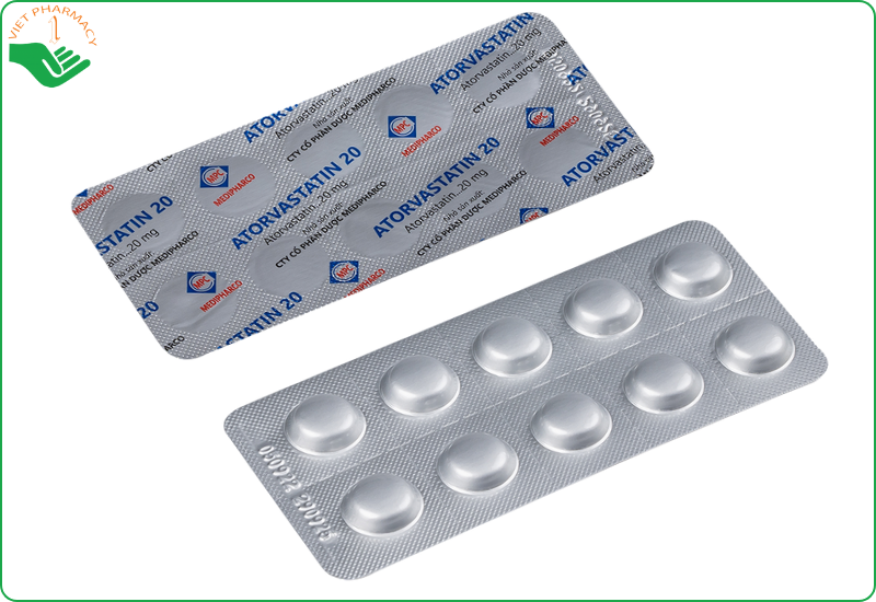 Thuốc Atorvastatin 20mg mua ở đâu uy tín?