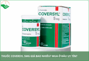 Thuốc Coversyl 5mg giá bao nhiêu một hộp?