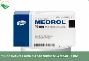 Thuốc Medrol 16mg giá bao nhiêu​?
