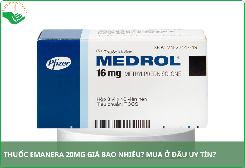 Thuốc Medrol 16mg giá bao nhiêu​? 