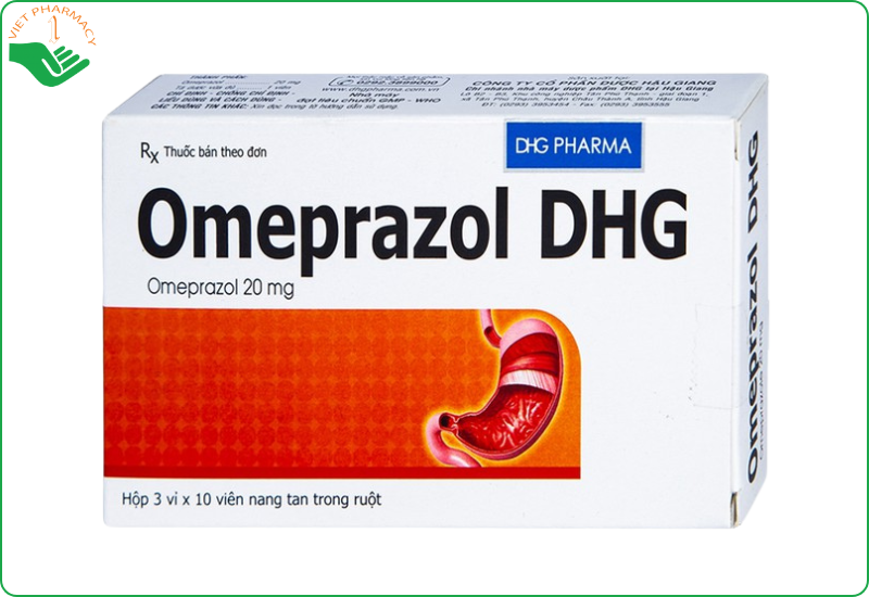 Tìm hiểu về thuốc Omeprazol 20mg DHG