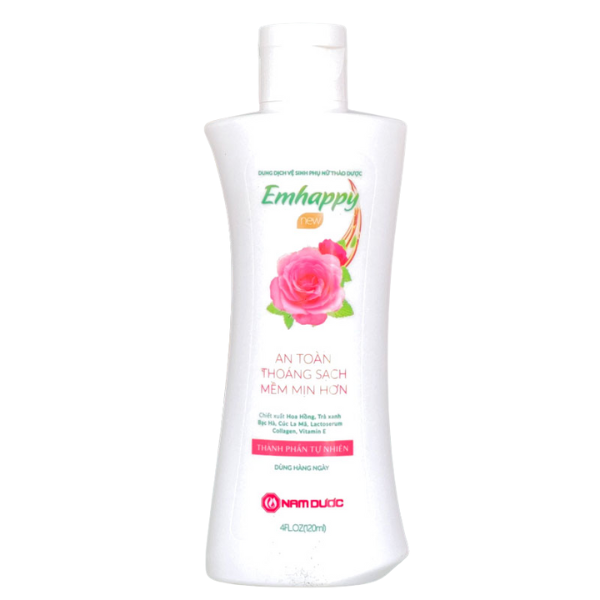 Dung dịch vệ sinh phụ nữ Emhappy (Hương Hoa Hồng) (Chai 120ml) - Ảnh 5