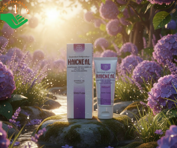 Dầu gội Haicneal trị nấm, gầu ngứa da đầu Hàn Quốc (Hộp 1 chai 50ml)