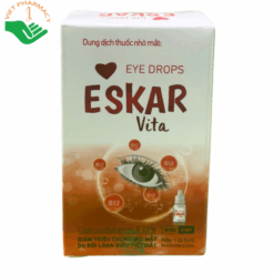 Dung dịch nhỏ mắt Eskar Vita giảm mỏi mắt và giúp điều tiết mắt