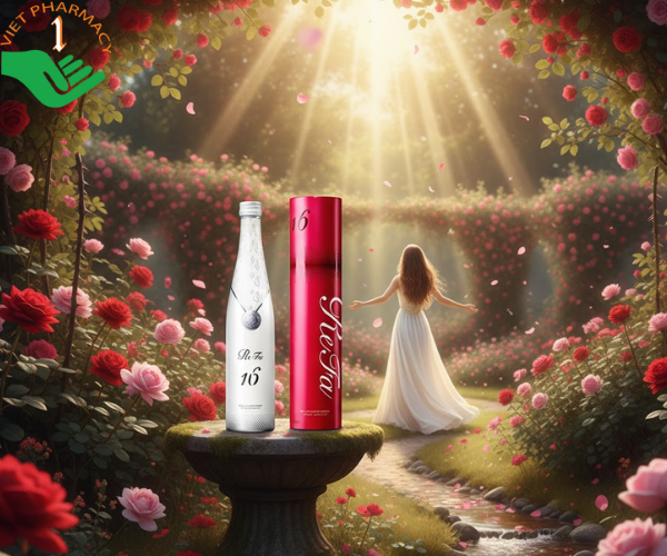 Dung dịch uống Refa 16 Collagen Enriched dạng nước uống cao cấp của Nhật (Chai 480ml)