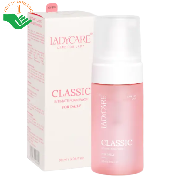 Dung dịch vệ sinh phụ nữ dạng bọt Ladycare Classic