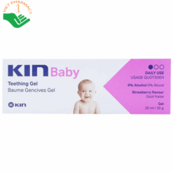 Gel bôi cho trẻ em Kin Baby Teething hỗ trợ giảm đau khi mọc răng, giảm sưng nướu