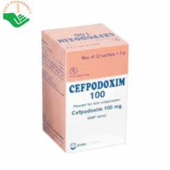 H - Thuốc Cefpodoxim 100mg điều trị nhiễm khuẩn đường hô hấp