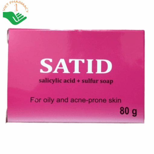 H - Xà phòng y khoa Satis dành cho da dầu và dễ nổi mụn