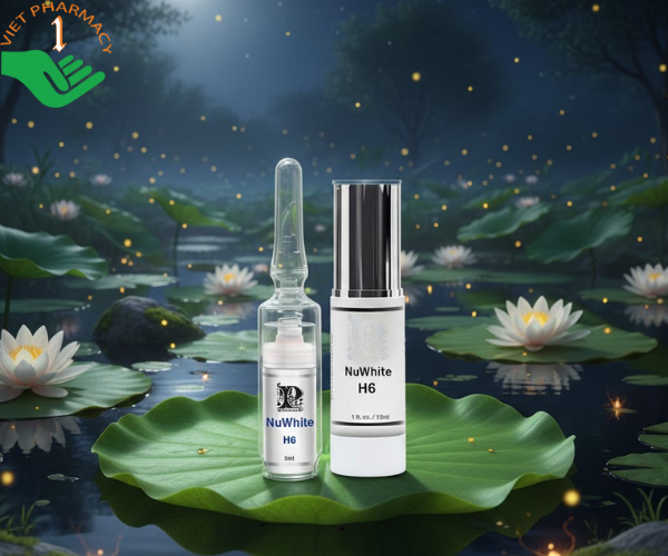 Kem trị thâm nám, nách, bẹn Mibiti Prudente Nuwhite H6 (Lọ 5ml)