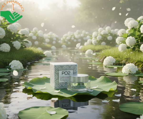 Kem váng sữa PO2 Tone Up Cream của Hàn Quốc (Hộp 50g)