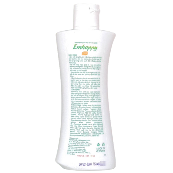 Dung dịch vệ sinh phụ nữ Emhappy (Hương Hoa Hồng) (Chai 120ml) - Ảnh 6