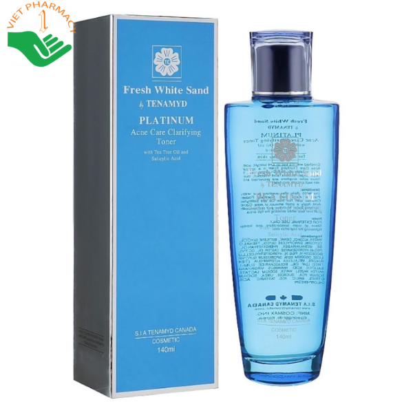 Nước dưỡng Tenamyd Platinum Acne Care Clarifying Toner dành cho da dầu mụn