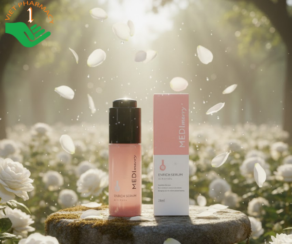 Serum chăm sóc da MEDIMerry ENRICH SERUM giúp dưỡng ẩm, mang lại làn da mềm mại và căng mịn (Chai 28ml)