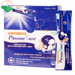 Súc họng miệng PlasmaKare dạng túi giải pháp tại chỗ cho bệnh hô hấp