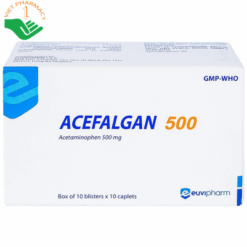 Thuốc Acefalgan 500 điều trị các cơn đau đầu, đau thần kinh, đau bụng kinh