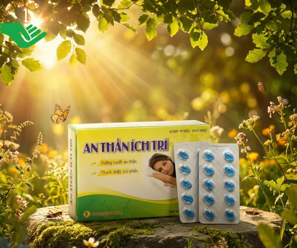 Thuốc An Thần Ích Trí điều trị mất ngủ và suy nhược thần kinh (Hộp 5 vỉ x 10 viên)