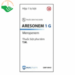 Thuốc Aresonem 1g điều trị các nhiễm khuẩn nặng, nhiễm đa vi khuẩn