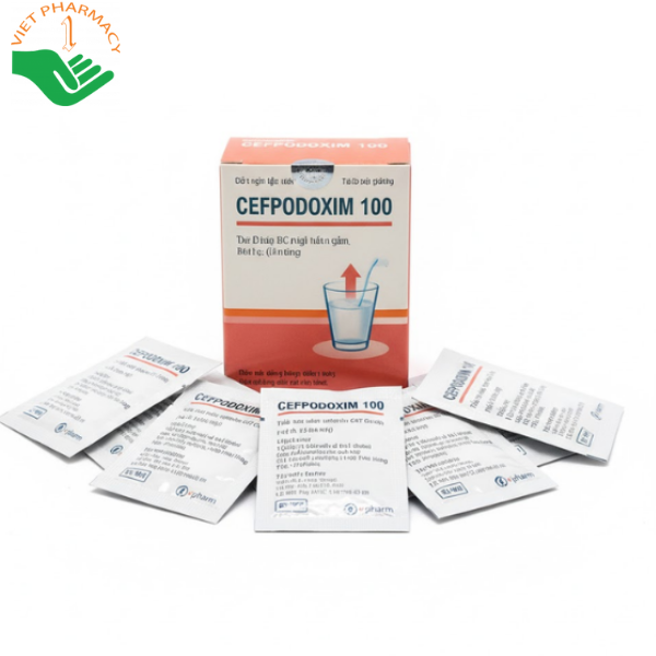 Thuốc Cefpodoxim 100mg điều trị nhiễm khuẩn đường hô hấp