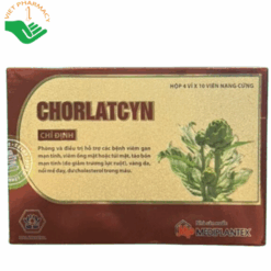 Thuốc Chorlatcyn điều trị dự phòng và hỗ trợ các bệnh viêm gan mạn, ống mật, túi mật, táo bón mạn tính