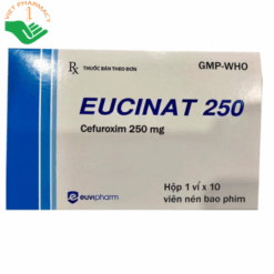 Thuốc Eucinat 250 điều trị nhiễm khuẩn với các triệu chứng viêm nhiễm tại đường hô hấp, sinh dục, tiết niệu