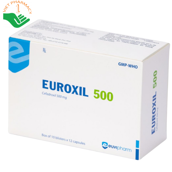 Thuốc Euroxil 500 điều trị nhiễm trùng do vi khuẩn nhạy cảm
