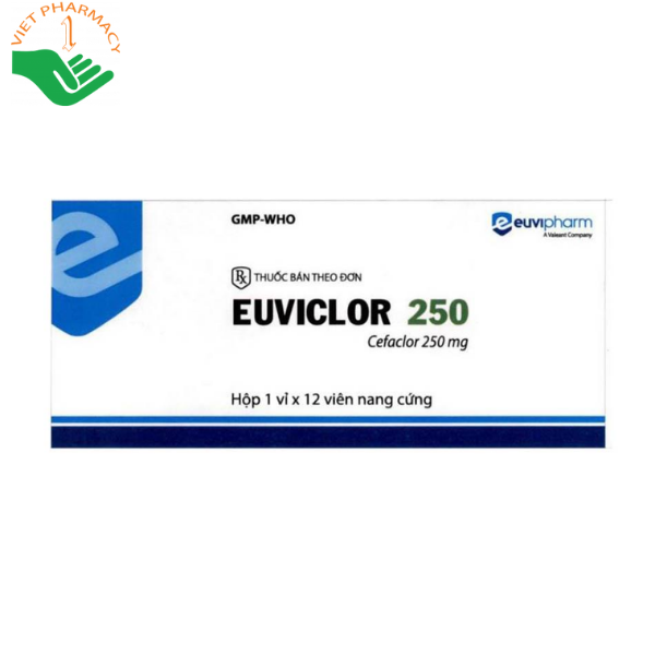 Thuốc Euviclor 250 điều trị các bệnh do nhiễm khuẩn