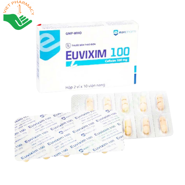 Thuốc Euvixim 100 có tác dụng điều trị nhiễm khuẩn