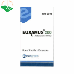 Thuốc Euxamus 200 tiêu đờm, giải độc quá liều paracetamol