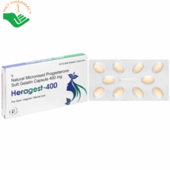 Thuốc Heragest-400 hỗ trợ dự phòng sảy thai, vô sinh nữ