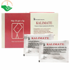 Thuốc Kalimate điều trị tăng kali, giải độc hiệu quả