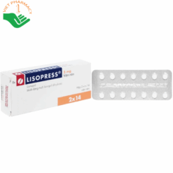 Thuốc Lisopress 5mg trị tăng huyết áp và suy tim