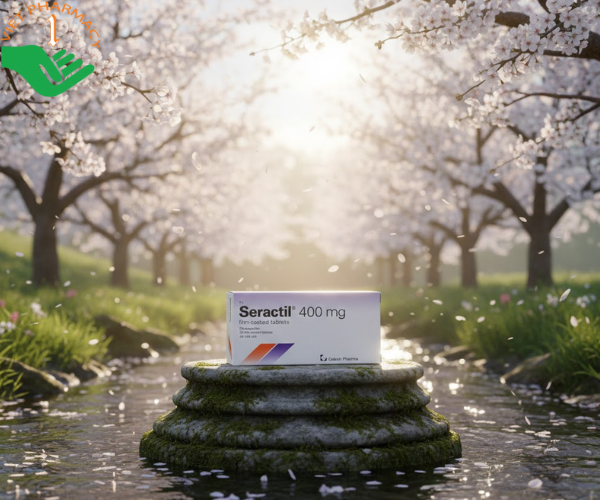 Thuốc Seractil 400mg điều trị viêm xương khớp , đau bụng hành kinh (Hộp 3 vỉ x 10 viên)
