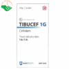 Thuốc Tibucef 1g Euvipharm điều trị nhiễm khuẩn da, đường hô hấp dưới