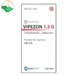 Thuốc Vipezon 1.5g điều trị nhiễm khuẩn hô hấp, nhiễm khuẩn tiết niệu