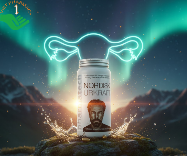 Viên nang Nordisk Urkraft tăng cường sinh lý nam giới (Hộp 68 viên)