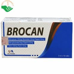 Viên uống Brocan hỗ trợ điều trị các vấn đề về giãn tĩnh mạch, phù nề