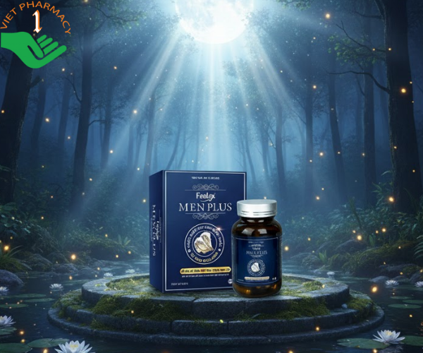 Viên uống Feelex Men Plus tăng cường sinh lý nam giới (Hộp 60 viên)