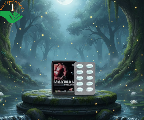 Viên uống Maxman tăng cường sinh lý nam (Hộp 1 vỉ x 10 viên)