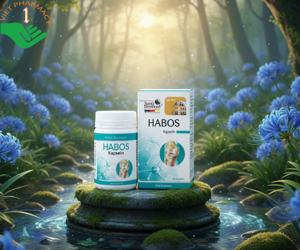 Viên uống Sanct Bernhard Habos Kapseln bổ xương khớp (Hộp 60 viên)