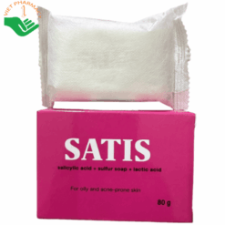 Xà phòng y khoa Satis dành cho da dầu và dễ nổi mụn
