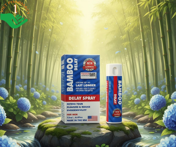 Xịt chống xuất tinh sớm Bamboo Delay Spray US (Chai 12ml)