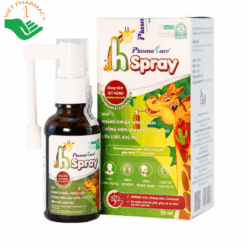 Xit họng Plasmakare Hspray kháng khuẩn, kháng Virus, giảm ho, rát họng, phục hồi niêm mạc