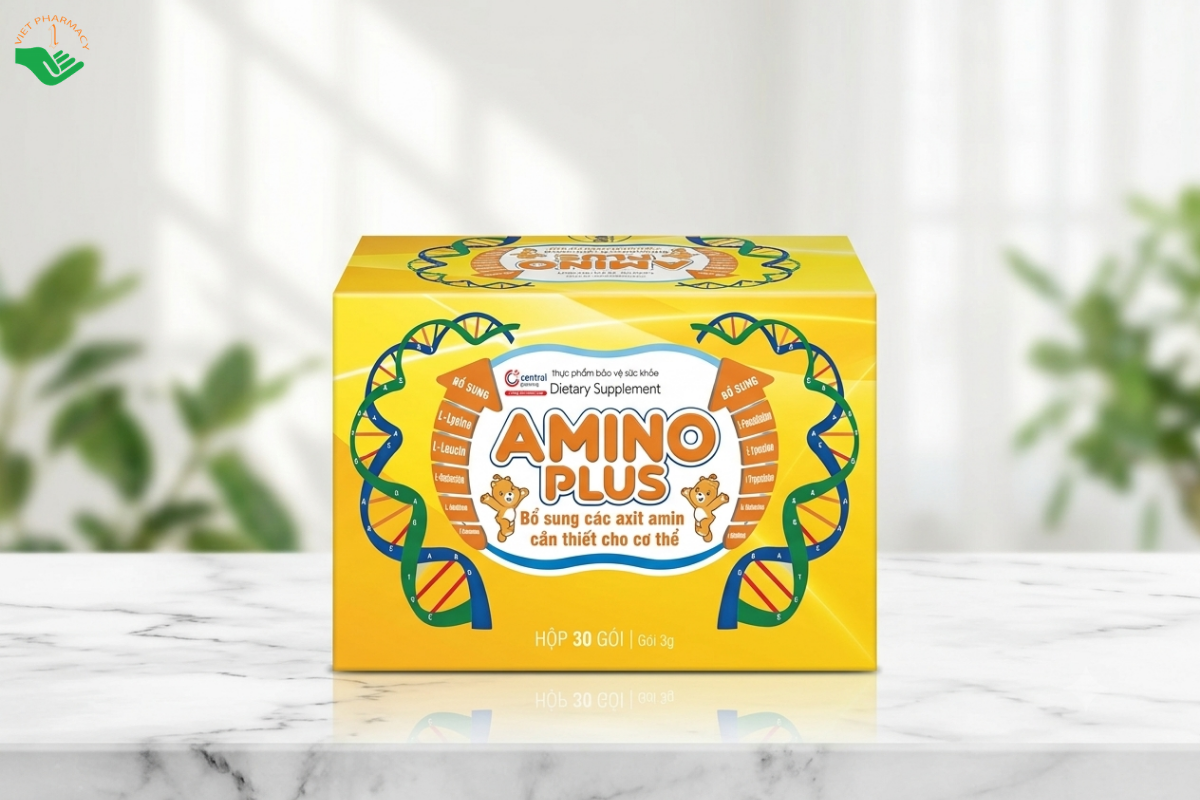 Amino Plus bổ sung các axit amin cần thiết cho cơ thể