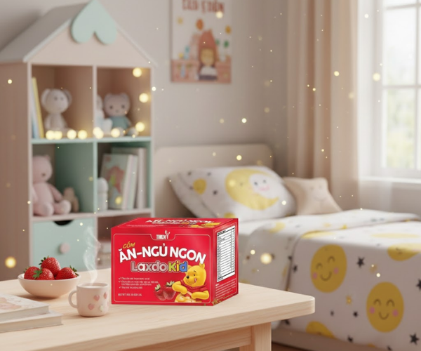 Cốm Laxdokid Ăn-Ngủ Ngon (Hộp 20 gói x 3g)